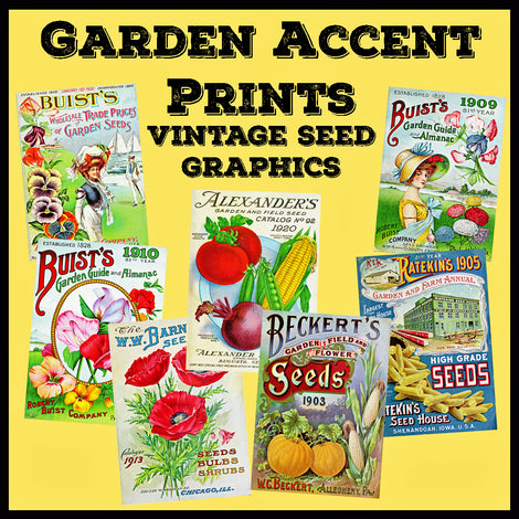 Garden Accent Prints &amp; Wall Art