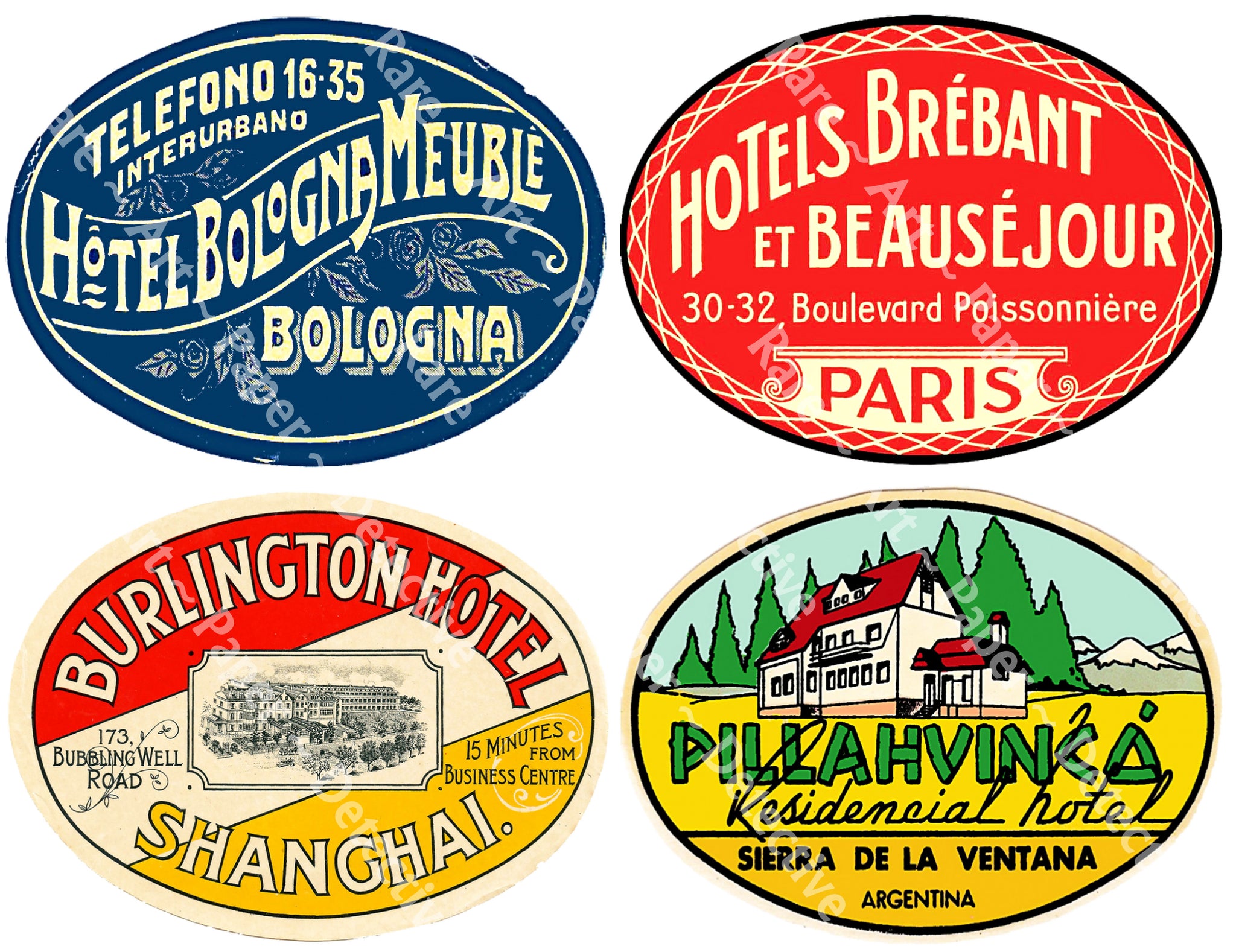 17 Authentic Looking Apothecary Label Stickers, Pharmacy & Druggist Decal  Set #863